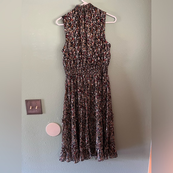 Multi-colored dress - Medium midi - Picture 2 of 7